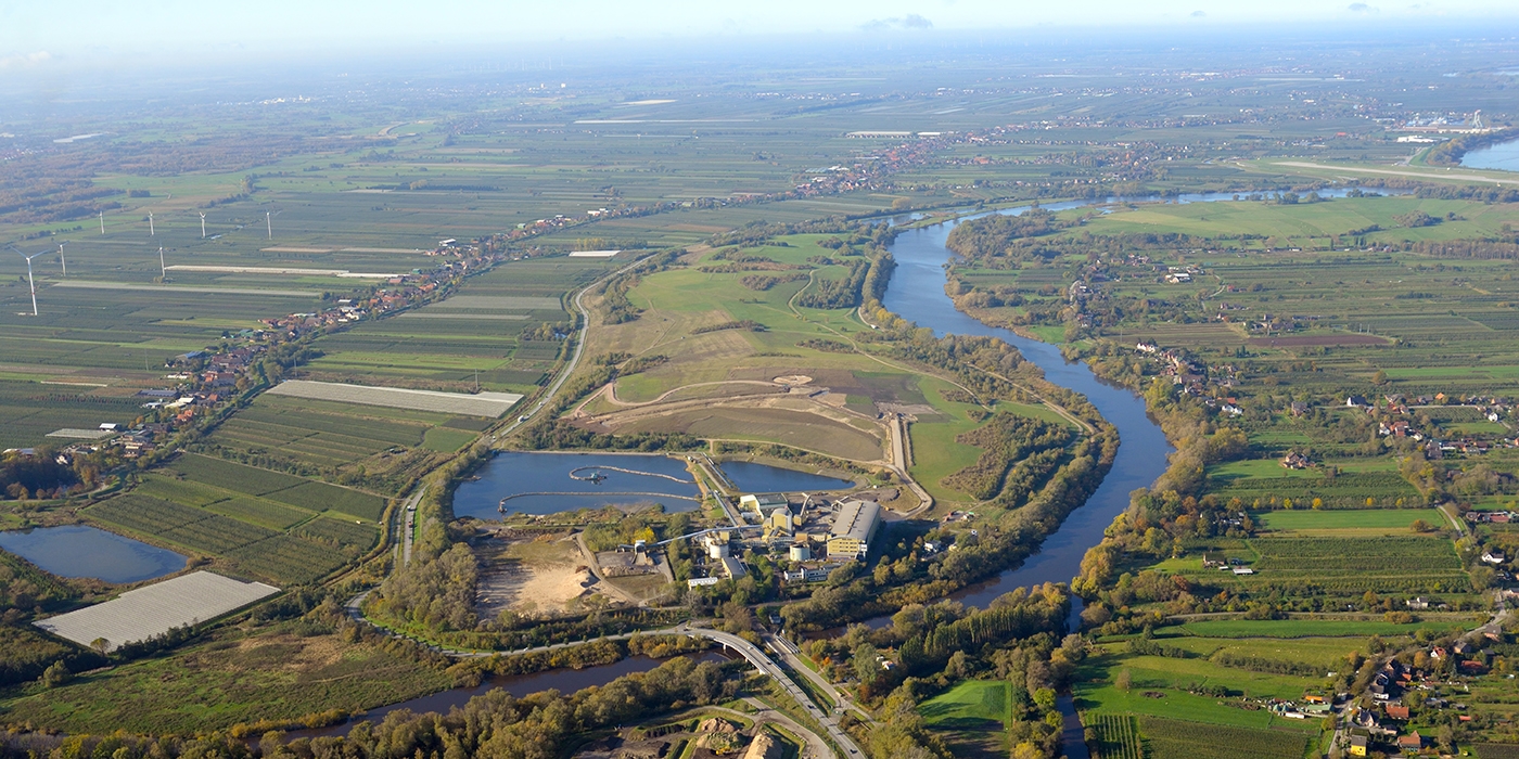 Alte Süderelbe Westteil Foto: Stiftung Lebensraum Elbe/Aufwind Luftbilder